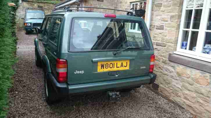 2000 JEEP CHEROKEE TURBO DIESEL 2.5. 1 PREVIOUS KEEPER. ONLY 87,000 MILES