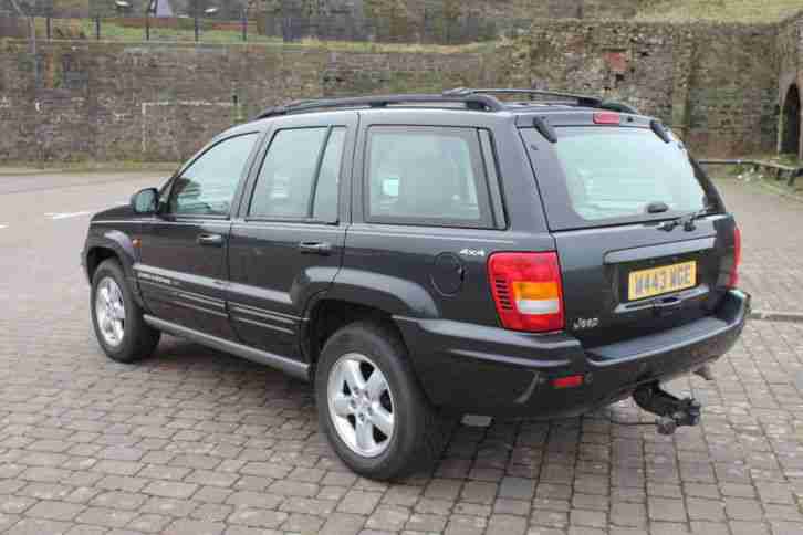 2000 JEEP GRAND CHEROKEE LIMITED BLACK, GOOD CONDITION