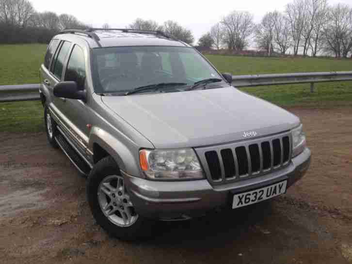 2000 GRAND CHEROKEE LIMITED SILVER, LPG,