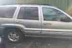 2000 GRAND CHEROKEE LIMITED V8 SILVER