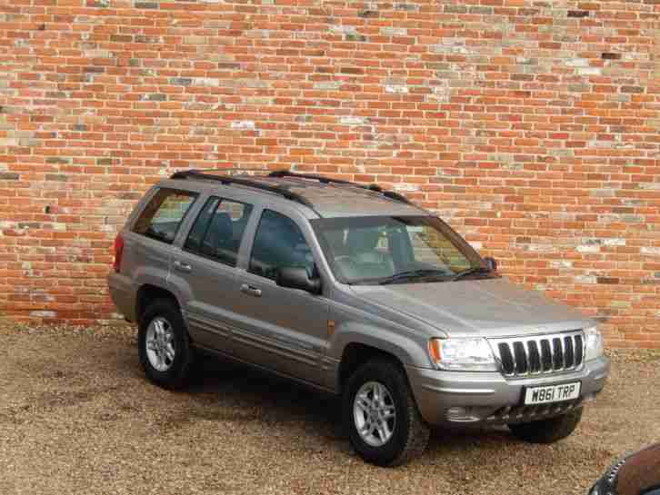 2000 GRAND CHEROKEE LTD TD A SILVER