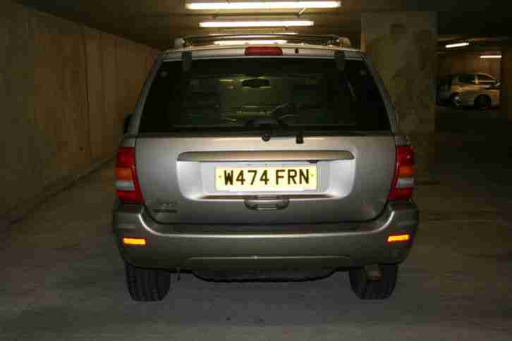 2000 JEEP GRAND CHEROKEE SILVER