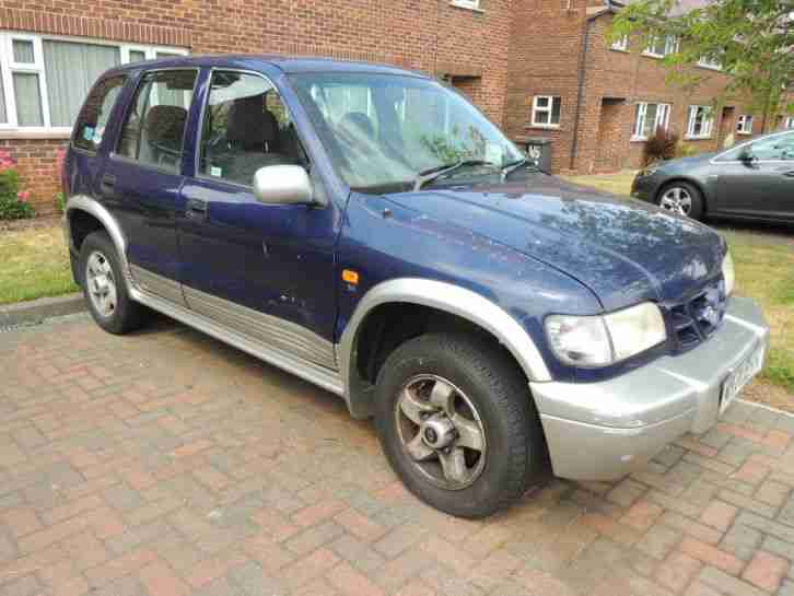 2000 SPORTAGE SX BLUE FOR SPARES OR