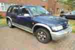 2000 SPORTAGE SX BLUE FOR SPARES OR