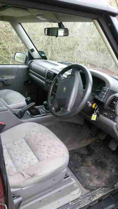 2000 LAND ROVER DISCOVERY TD5 GS RED