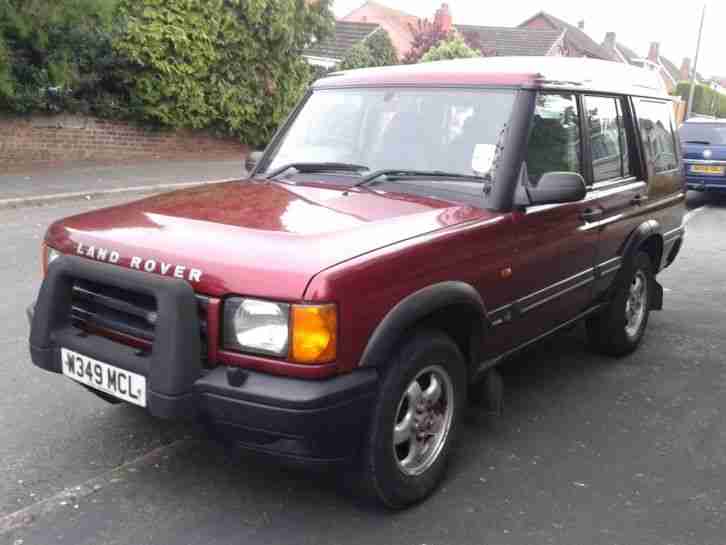 2000 LAND ROVER DISCOVERY TD5 S RED £2750