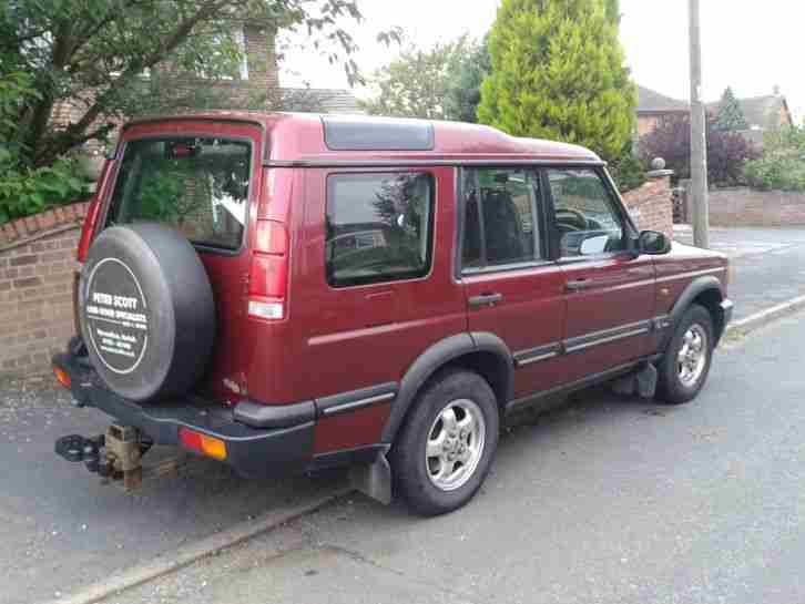 2000 LAND ROVER DISCOVERY TD5 S RED £2750