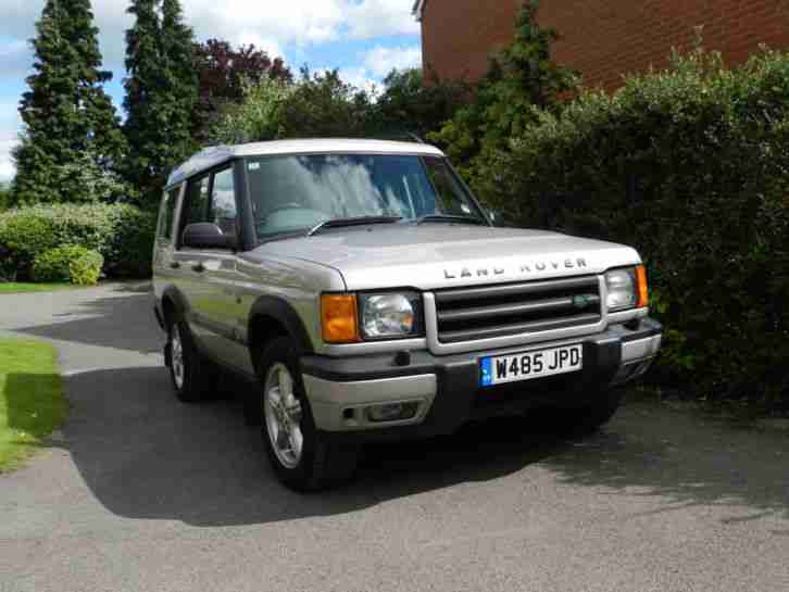 2000 LAND ROVER DISCOVERY TD5 XS AUTO SILVER