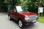 2000 LAND ROVER RANGEROVER 4.0 SE AUTO RED