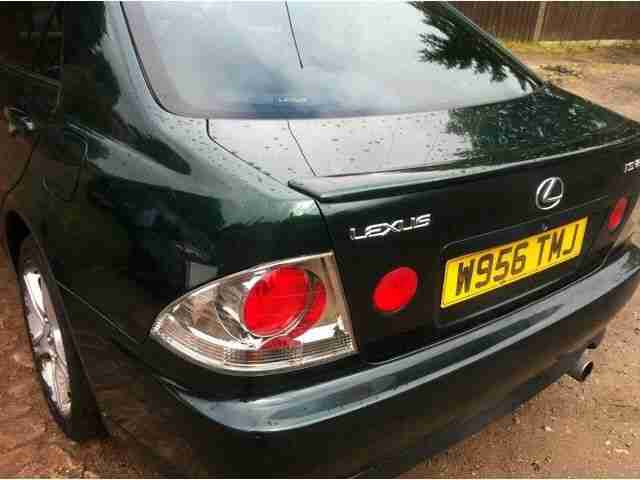 2000 LEXUS IS200 SPORT, S.HISTORY, MOT, HIGH SPEC, LOVELY EXAMPLE, MAY PX, &pound;795