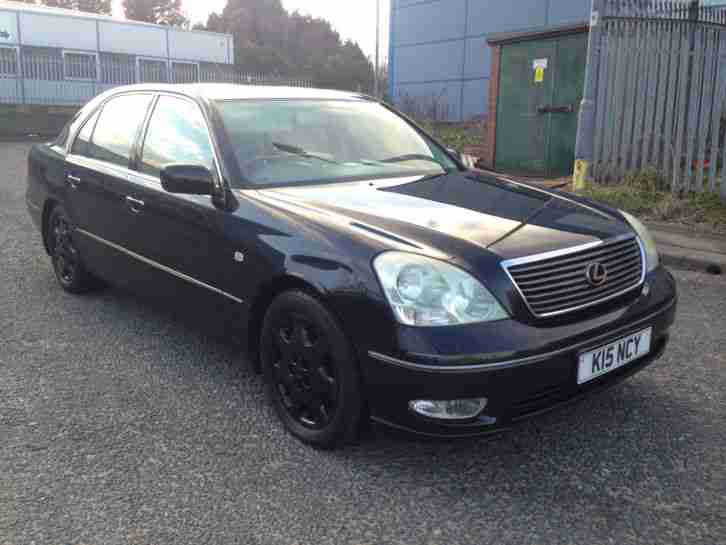 2000 LEXUS LS430 AUTO BLACK BARGAIN