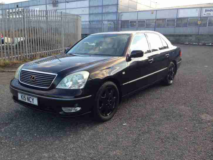 2000 LEXUS LS430 AUTO BLACK **BARGAIN**