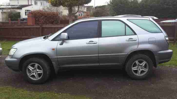 2000 LEXUS RX300 SE NAV SILVER BLACK LEATHER 131000 MLS