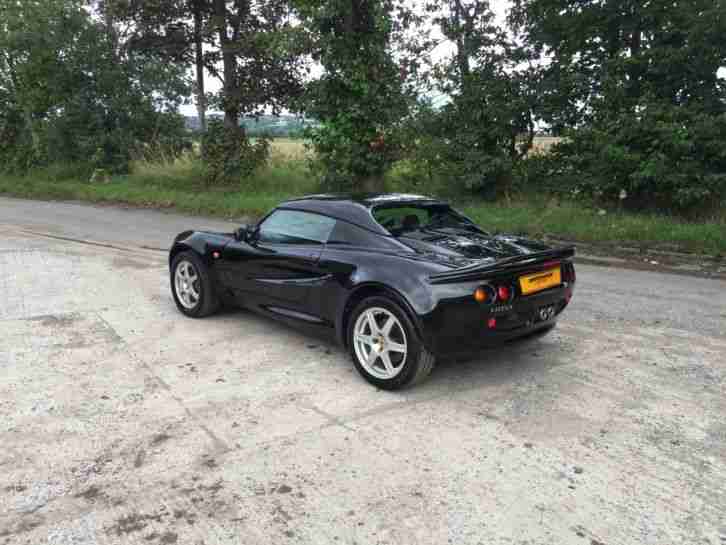 2000 Lotus Elise 111S S1, Black/red leather, 30k miles. Needs engine rebuild