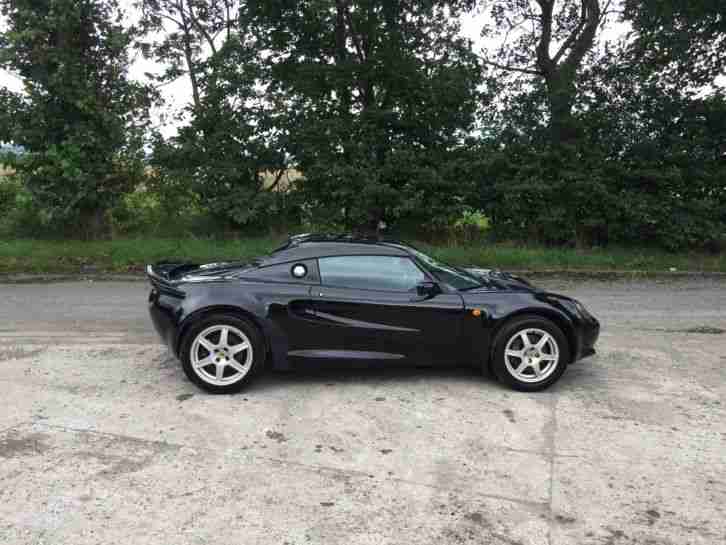 2000 Lotus Elise 111S S1, Black/red leather, 30k miles. Needs engine rebuild