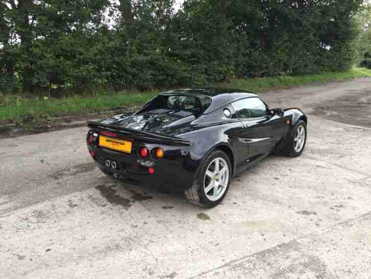2000 Lotus Elise 111S S1, Black/red leather, 30k miles. Needs engine rebuild