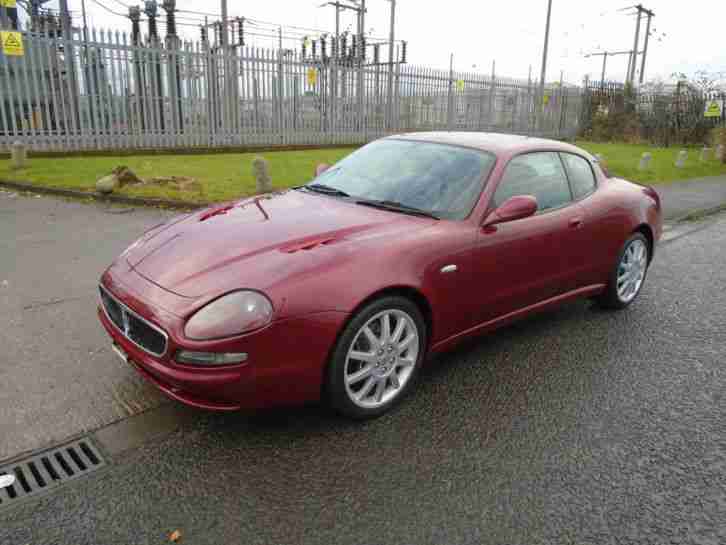 2000 MASERATI 3200 GT TURBO ,VERY RARE FULL AUTO IN RED WITH BLACK LEATHER