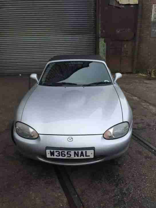 2000 MAZDA MX-5 S SILVER 12 MONTH MOT VERY NICE CAR
