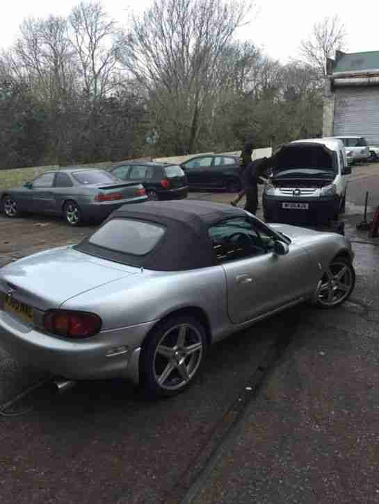 2000 MAZDA MX-5 S SILVER 12 MONTH MOT VERY NICE CAR