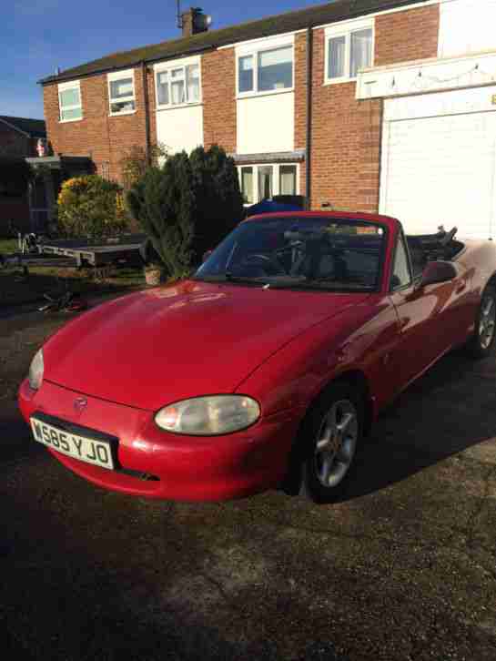 2000 MAZDA MX5 ROASTER 1.8I FULL HISTORY 1 YEARS MOT NEW ROOF PROJECT TRACK CAR