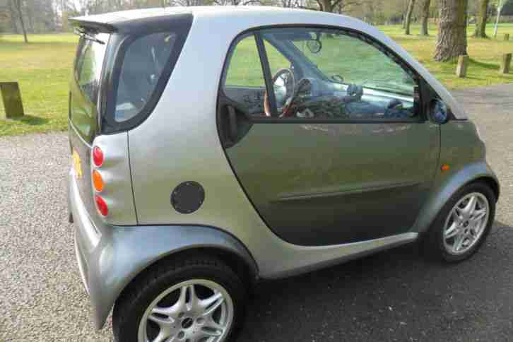 2000 MCC SMART PASSION AUTO (LHD) SILVER 59K MILES MOT 12/2015 FULLY AUTOMATIC