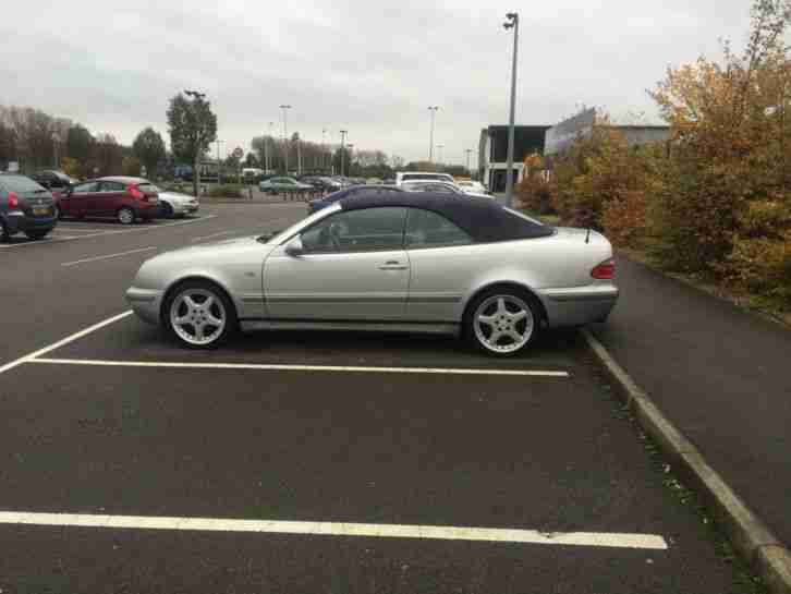 2000 MERCEDES CLK 230 ELEGANCE KOMP AUT SILVER