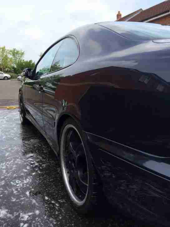 2000 MERCEDES CLK 55 AMG GREEN/BLACK