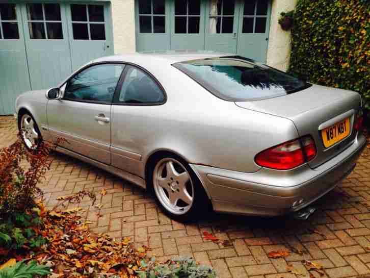 2000 MERCEDES CLK230 AVANTGARDE KOMP SILVER