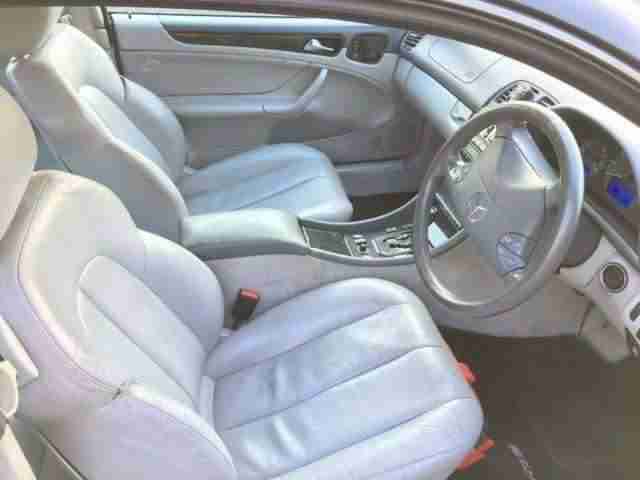 2000 MERCEDES CLK430 AVANTGARDE AUTO BLACK V8 coupe