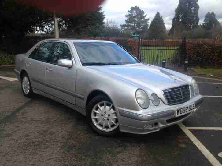 2000 MERCEDES E200 ELEGANCE A SILVER