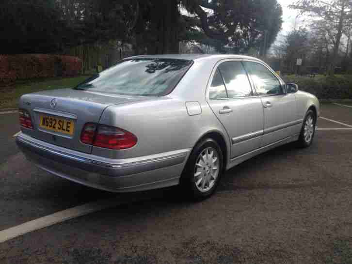 2000 MERCEDES E200 ELEGANCE A SILVER