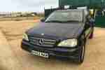 2000 MERCEDES ML 430 AUTO BLACK