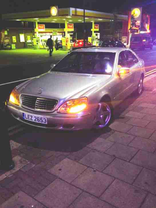 2000 MERCEDES S280 AUTO SILVER
