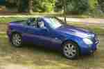 2000 MERCEDES SLK 230 KOMPRESSOR AUTO BLUE