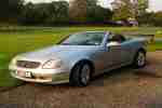 2000 MERCEDES SLK 320 AUTO SILVER ONLY 44'000