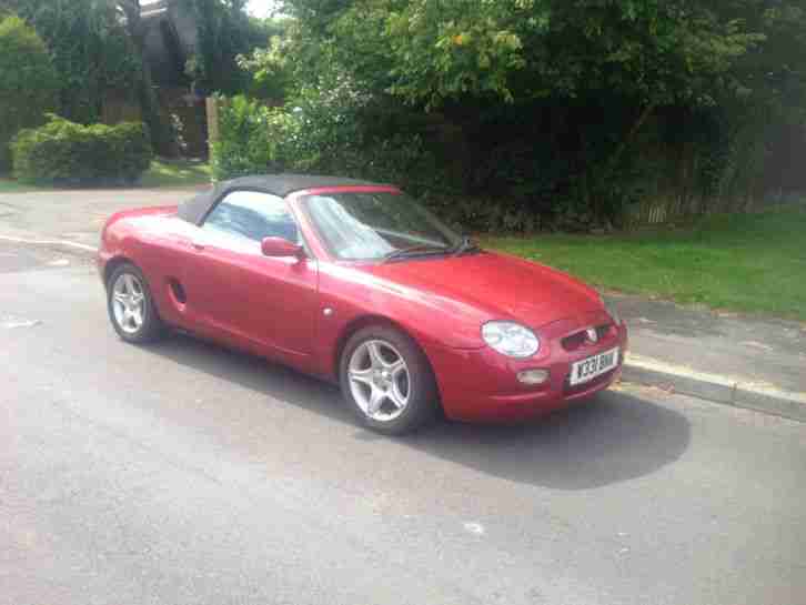 2000 MG MGF CONVERTIBLE, JUST SERVICED, FULL HISTORY, CAMBELT HEADGASKET DONE