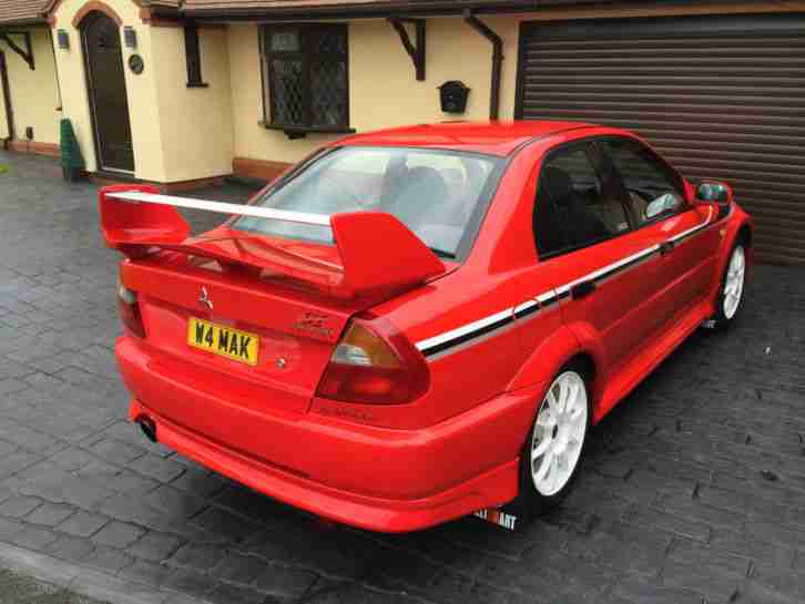 2000 MITSUBISHI EVOLUTION VI TOMMI MAKINEN (EVO 6 MAK TME) RED