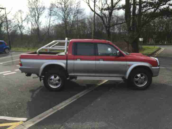 2000 L200 2.5TD 4LIFE 4WD RED
