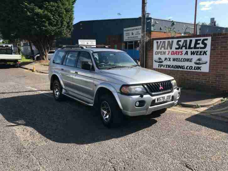 2000 MITSUBISHI SHOGUN SPORT 3.0 GLS V6 5D AUTO 175 BHP