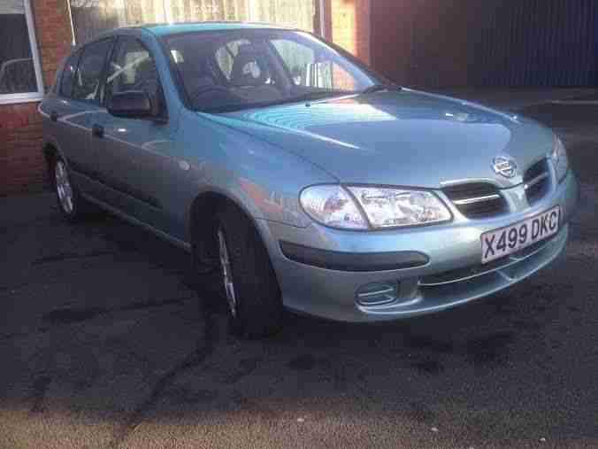 2000 NISSAN ALMERA S GREY MOTed Sept 2015