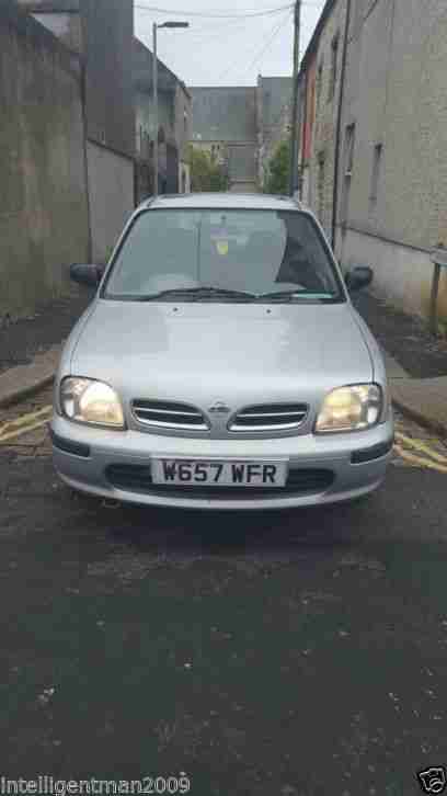 2000 NISSAN MICRA CELEBRATION 16V SILVER