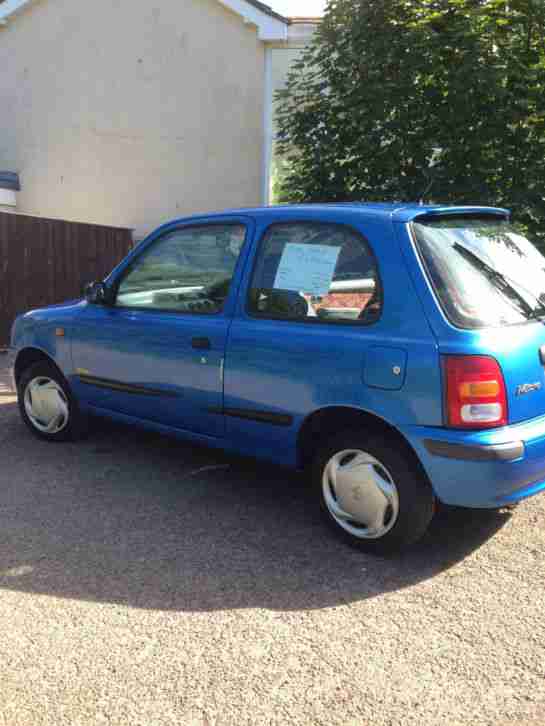 2000 NISSAN MICRA INSPIRATION 16V BLUE