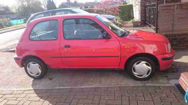 2000 NISSAN MICRA PROFILE 16V RED