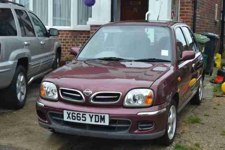 2000 NISSAN MICRA SE+ AUTO RED