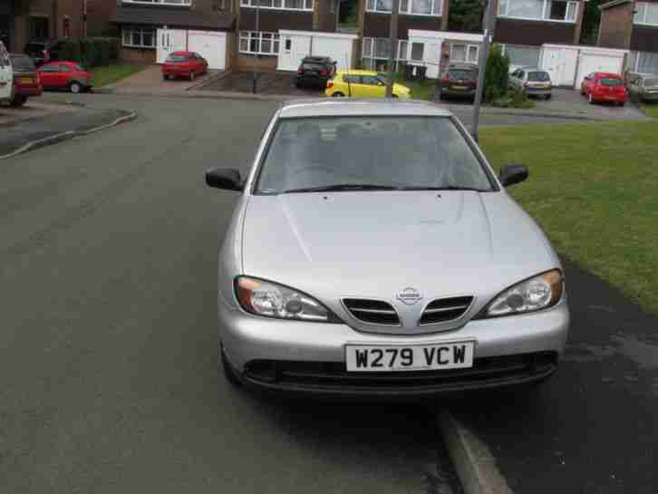 2000 NISSAN PRIMERA S SILVER