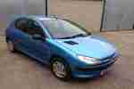 2000 206 LX AUTO BLUE, LOW MILEAGE, 1