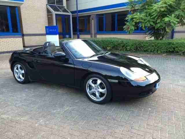 2000 PORSCHE BOXSTER BLACK