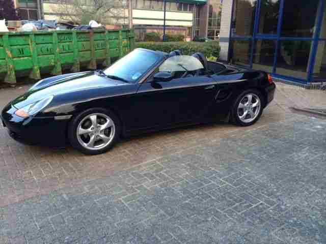 2000 PORSCHE BOXSTER BLACK
