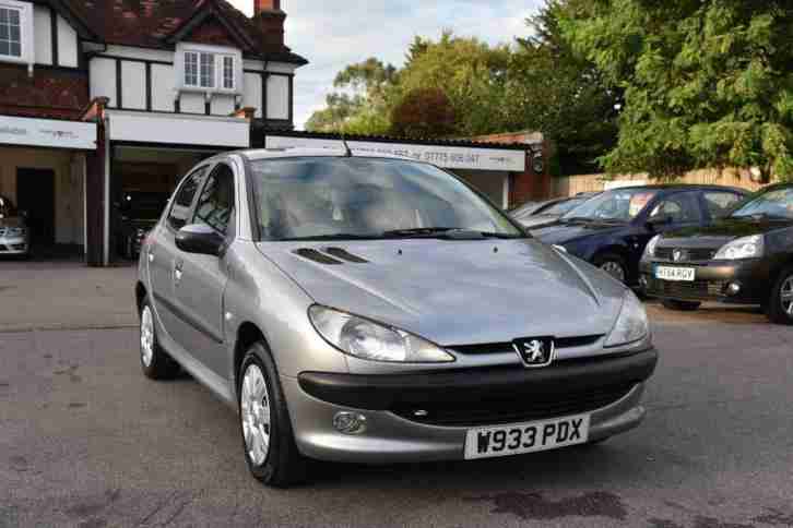 2000 Peugeot 206 1.4 GLX 5dr (a c)