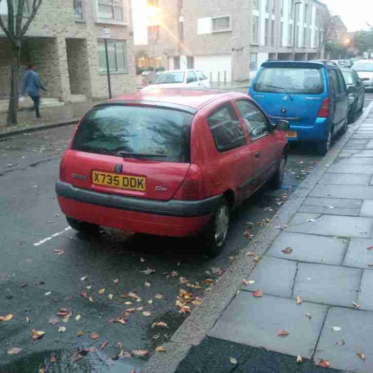 2000 RENAULT CLIO GRANDE RN RED 1.2